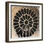 Rose Window, Notre-Dame Cathedral-null-Framed Giclee Print