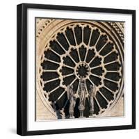 Rose Window, Notre-Dame Cathedral-null-Framed Giclee Print