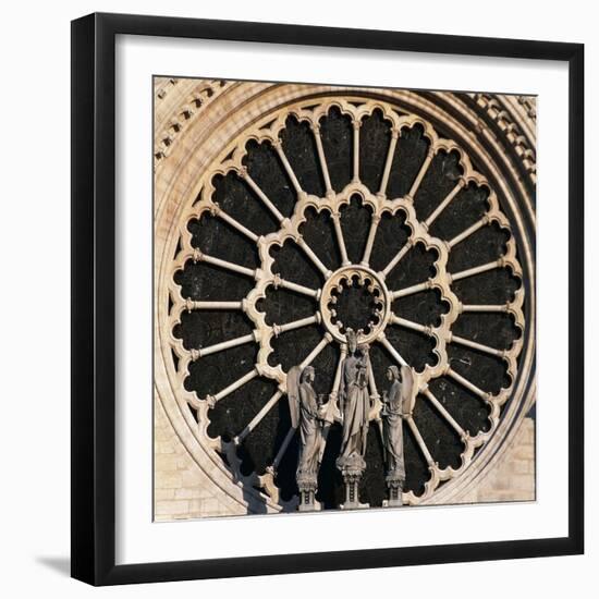 Rose Window, Notre-Dame Cathedral-null-Framed Giclee Print