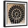 Rose Window, Notre-Dame Cathedral-null-Framed Giclee Print