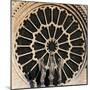 Rose Window, Notre-Dame Cathedral-null-Mounted Giclee Print