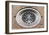 Rose Window of Crema Cathedral-null-Framed Giclee Print