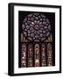 Rose Window of North Facade Chartres Cathedral Chartres France-null-Framed Photographic Print