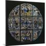 Rose Window on Facade, Siena Cathedral or Cathedral of Most Holy Mary of Assumption-null-Mounted Giclee Print