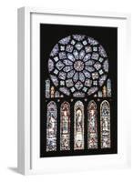 Rose Windows and Lancets-null-Framed Giclee Print