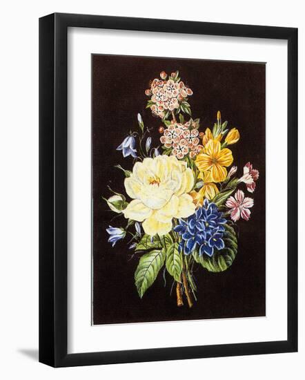 Rose-null-Framed Art Print