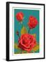 Rose-Lantern Press-Framed Art Print