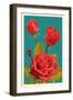 Rose-Lantern Press-Framed Art Print