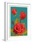 Rose-Lantern Press-Framed Art Print