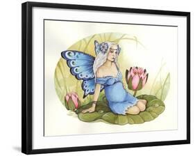 Rose-Linda Ravenscroft-Framed Giclee Print