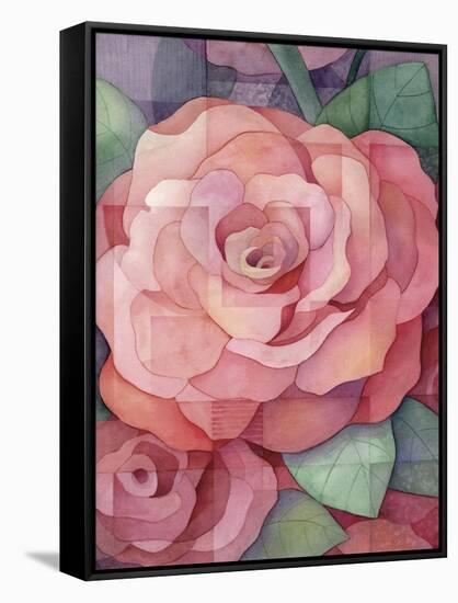 Rose-Fiona Stokes-Gilbert-Framed Stretched Canvas