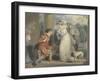 Rosebud, or the Judgement of Paris, 1791 (W/C and Bodycolour over Graphite on Paper)-Richard Westall-Framed Giclee Print