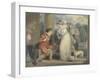 Rosebud, or the Judgement of Paris, 1791 (W/C and Bodycolour over Graphite on Paper)-Richard Westall-Framed Giclee Print