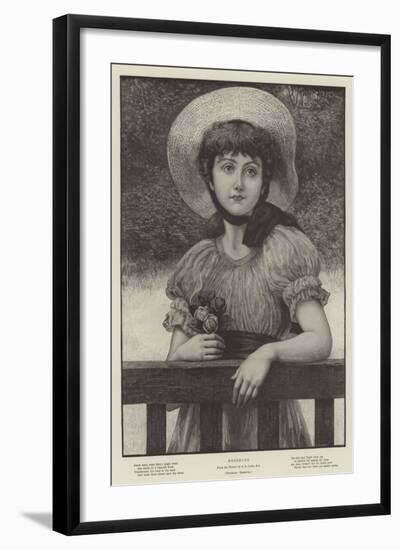 Rosebuds-George Dunlop Leslie-Framed Giclee Print