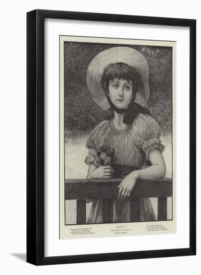 Rosebuds-George Dunlop Leslie-Framed Giclee Print