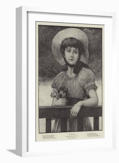 Rosebuds-George Dunlop Leslie-Framed Giclee Print