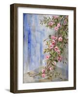 Rosebush and Glass-Li Bo-Framed Giclee Print