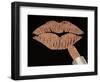 Rosegold Kiss-Tina Lavoie-Framed Giclee Print