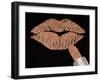 Rosegold Kiss-Tina Lavoie-Framed Giclee Print