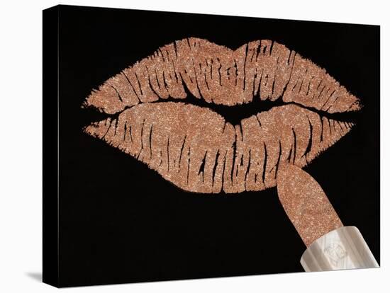 Rosegold Kiss-Tina Lavoie-Stretched Canvas