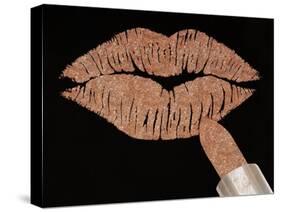 Rosegold Kiss-Tina Lavoie-Stretched Canvas