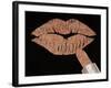 Rosegold Kiss-Tina Lavoie-Framed Giclee Print