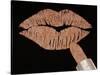 Rosegold Kiss-Tina Lavoie-Stretched Canvas