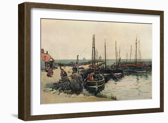 'Rosehearty', c1909-Robert Weir Allan-Framed Giclee Print