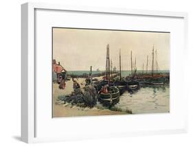 'Rosehearty', c1909-Robert Weir Allan-Framed Giclee Print