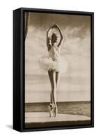 Rosella Hightower in Swan Lake, from 'Grand Ballet De Monte-Carlo', 1949 (Photogravure)-French Photographer-Framed Stretched Canvas