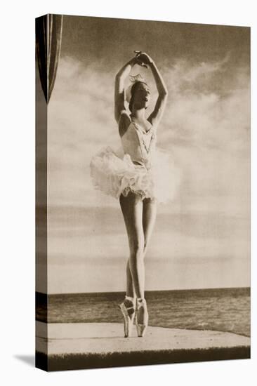 Rosella Hightower in Swan Lake, from 'Grand Ballet De Monte-Carlo', 1949 (Photogravure)-French Photographer-Stretched Canvas