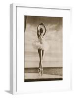 Rosella Hightower in Swan Lake, from 'Grand Ballet De Monte-Carlo', 1949 (Photogravure)-French Photographer-Framed Giclee Print