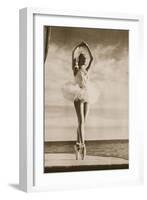 Rosella Hightower in Swan Lake, from 'Grand Ballet De Monte-Carlo', 1949 (Photogravure)-French Photographer-Framed Giclee Print