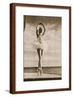 Rosella Hightower in Swan Lake, from 'Grand Ballet De Monte-Carlo', 1949 (Photogravure)-French Photographer-Framed Giclee Print