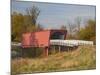 Roseman Covered Bridge Spans Middle River, Built in 1883, Madison County, Iowa, Usa-Jamie & Judy Wild-Mounted Photographic Print