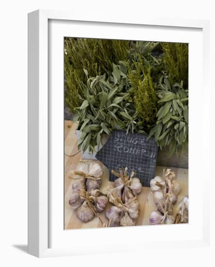 Rosemary and Garlic, Moustiers-Sainte-Marie, Provence, France-Sergio Pitamitz-Framed Photographic Print