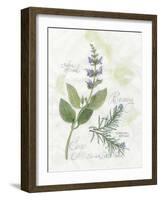 Rosemary and Sage-Elissa Della-piana-Framed Art Print