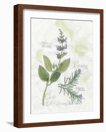 Rosemary and Sage-Elissa Della-piana-Framed Art Print