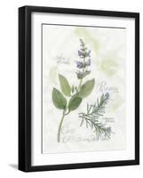 Rosemary and Sage-Elissa Della-piana-Framed Art Print