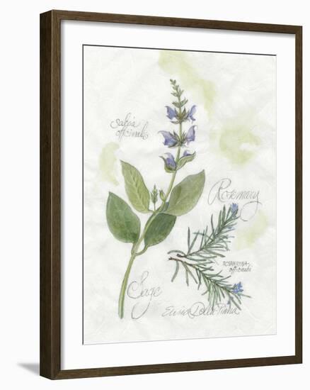 Rosemary and Sage-Elissa Della-piana-Framed Art Print