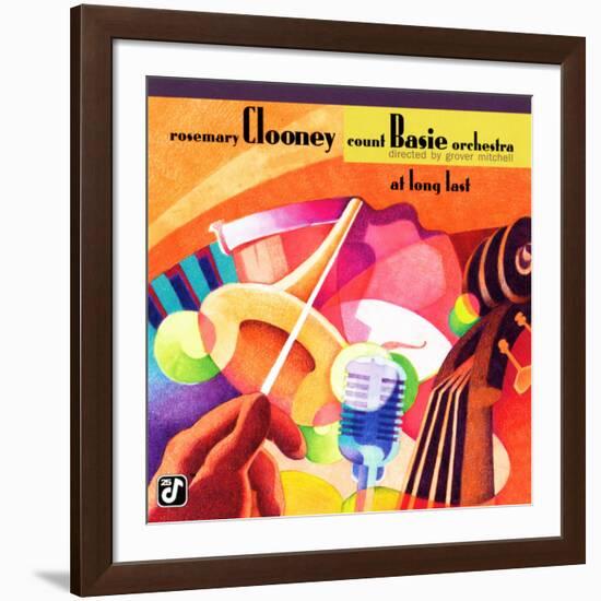 Rosemary Clooney and the Count Basie Orchestra, At Long Last, Directed by Grover Mitchell-null-Framed Art Print