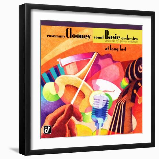 Rosemary Clooney and the Count Basie Orchestra, At Long Last, Directed by Grover Mitchell-null-Framed Art Print