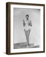 Rosemary Clooney Wearing a Costume-null-Framed Photographic Print