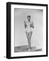 Rosemary Clooney Wearing a Costume-null-Framed Photographic Print