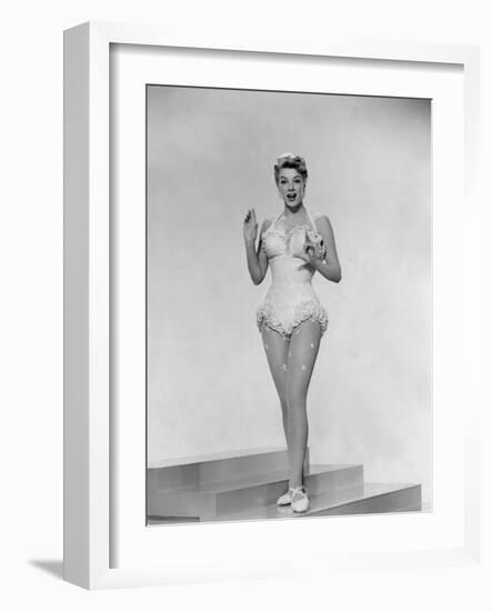 Rosemary Clooney Wearing a Costume-null-Framed Photographic Print