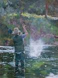Fly Fishing-Rosemary Lowndes-Giclee Print