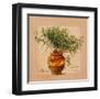 Rosemary pot-Lizie-Framed Art Print