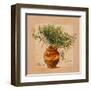Rosemary pot-Lizie-Framed Art Print