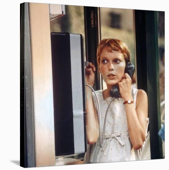 ROSEMARY'S BABY, 1968 directed by ROMAN POLANSKI Mia Farrow (photo)-null-Stretched Canvas