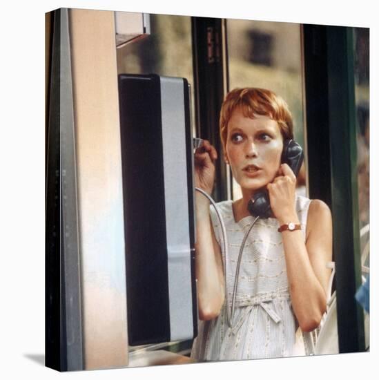 ROSEMARY'S BABY, 1968 directed by ROMAN POLANSKI Mia Farrow (photo)-null-Stretched Canvas